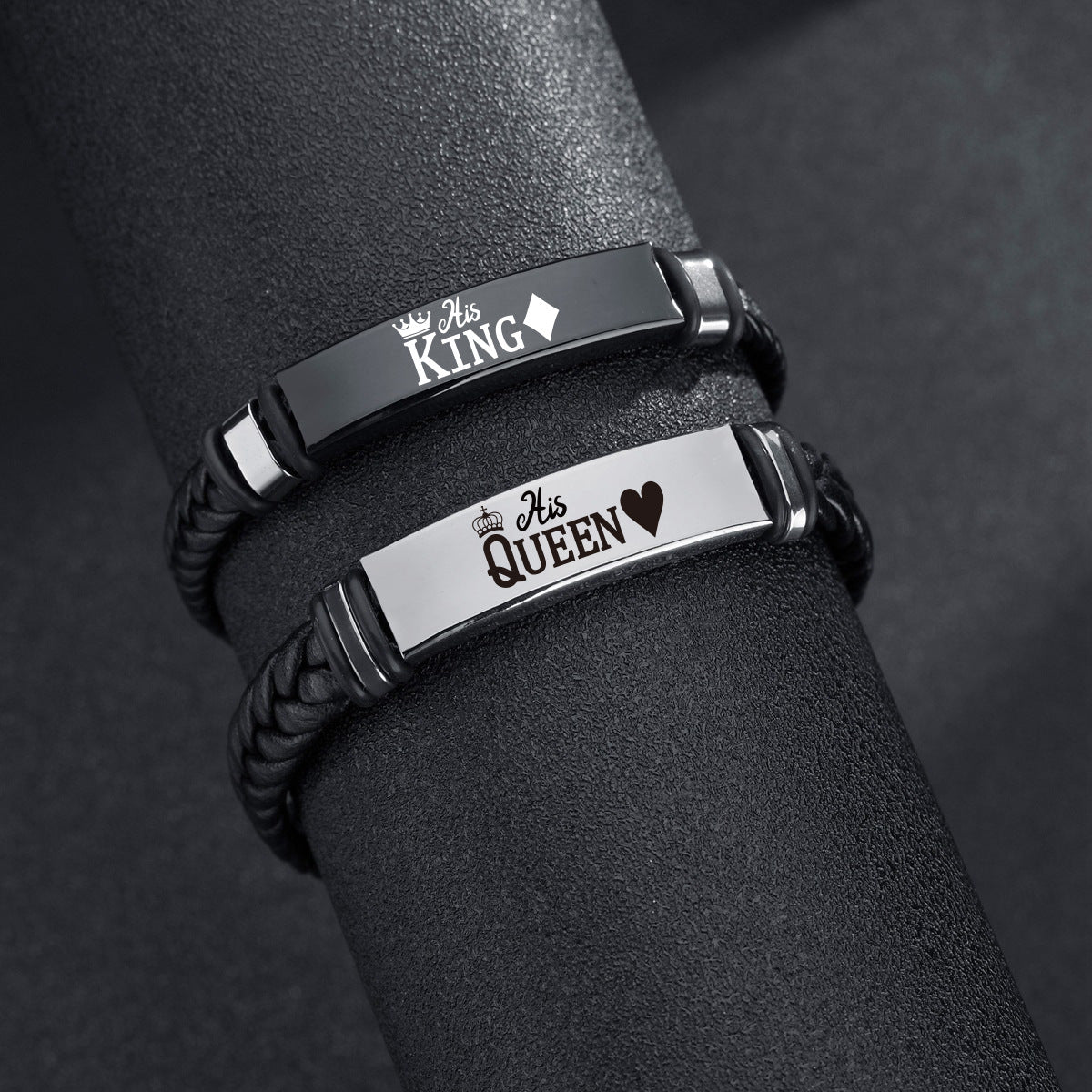 Planderful Unisex Genie Stainless Steel Bracelet Handwoven