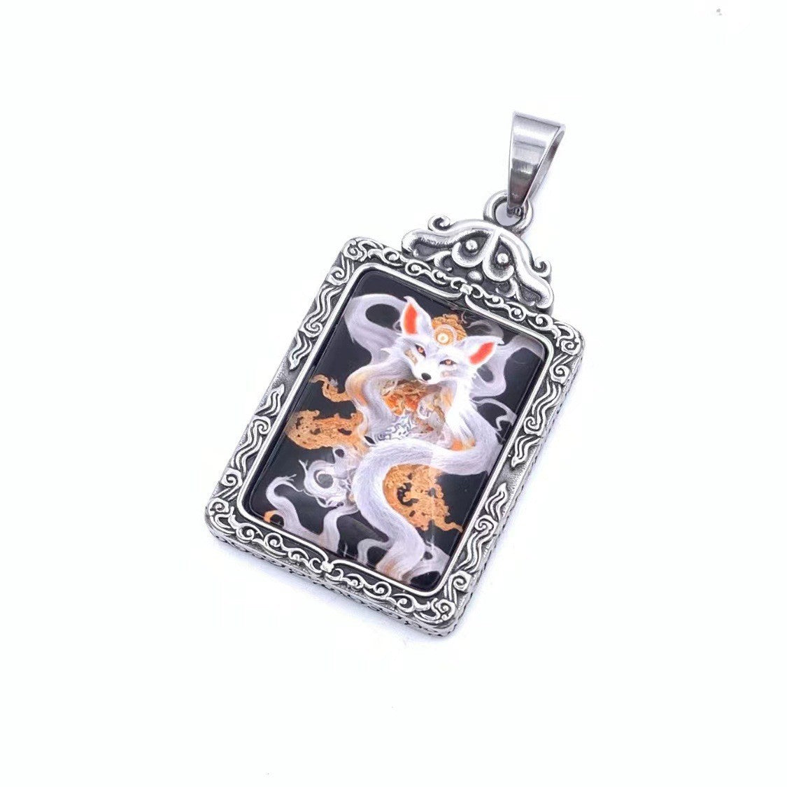 Zodiac Guardian Buddha Pendant For Men And Women By Planderful Titanium Steel Thangka Necklace With Premium Protection