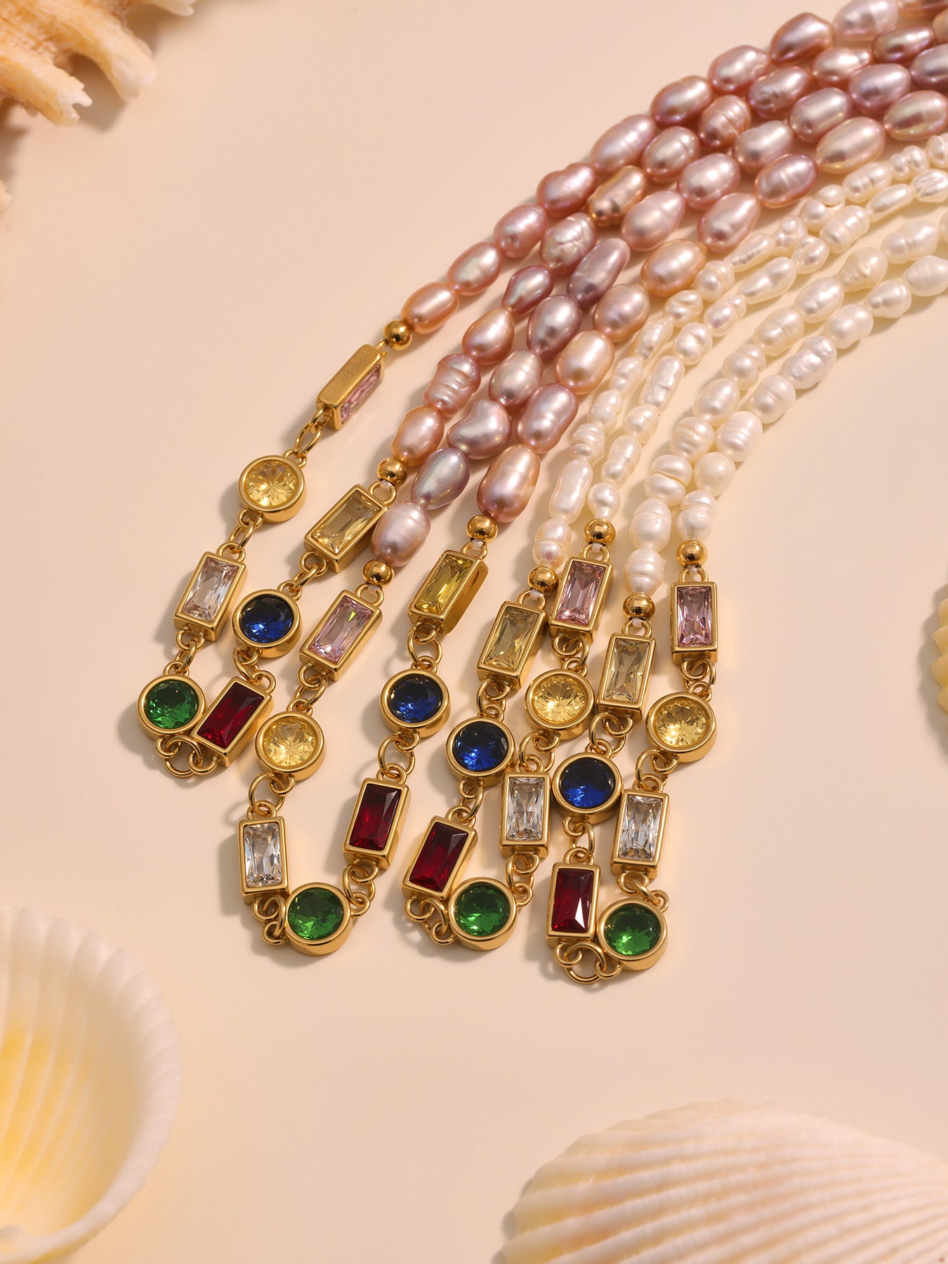 Planderful Everyday Genie Cross Collarbone Necklace Zircon