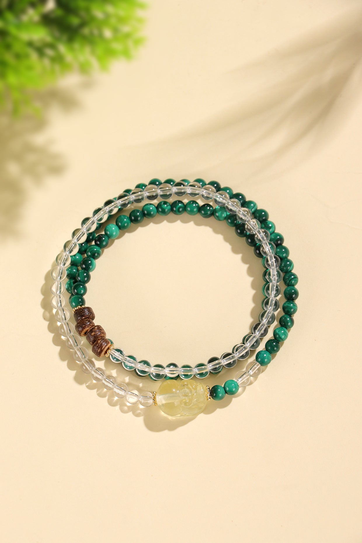 Planderful Fortune's Favor Bracelet – Elegant Gemstone and Pearl Design