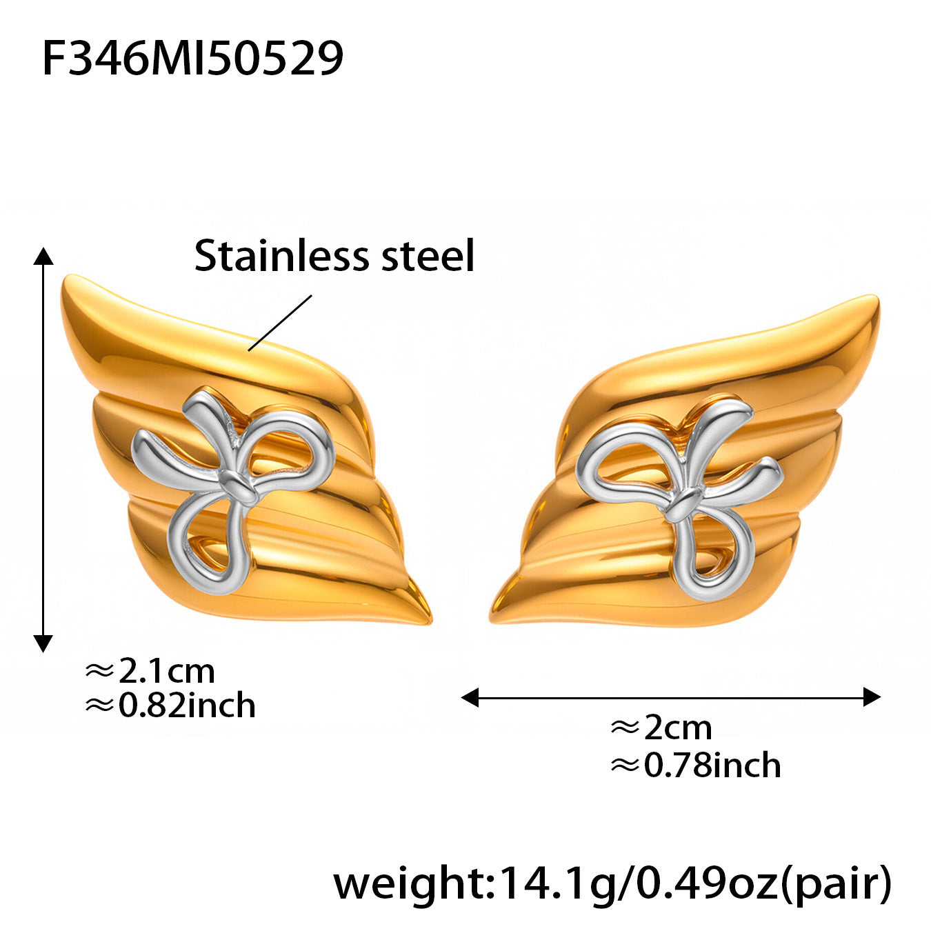 Planderful Geometric Color Matching Drip Earrings For Women