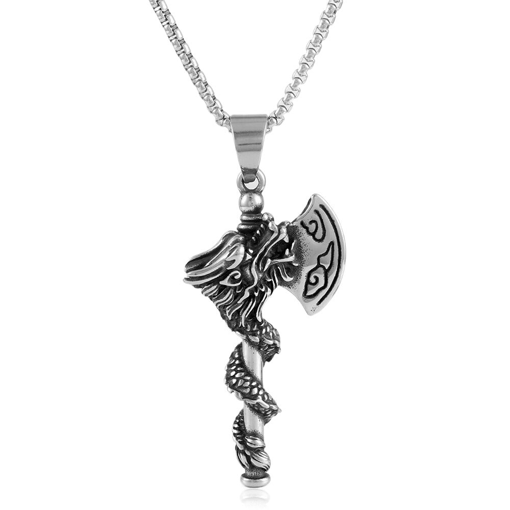 European And American Stainless Steel Animal Dragon Pendant