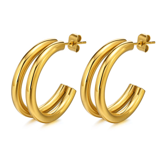Cross-Border European And American Jewelry French Earrings