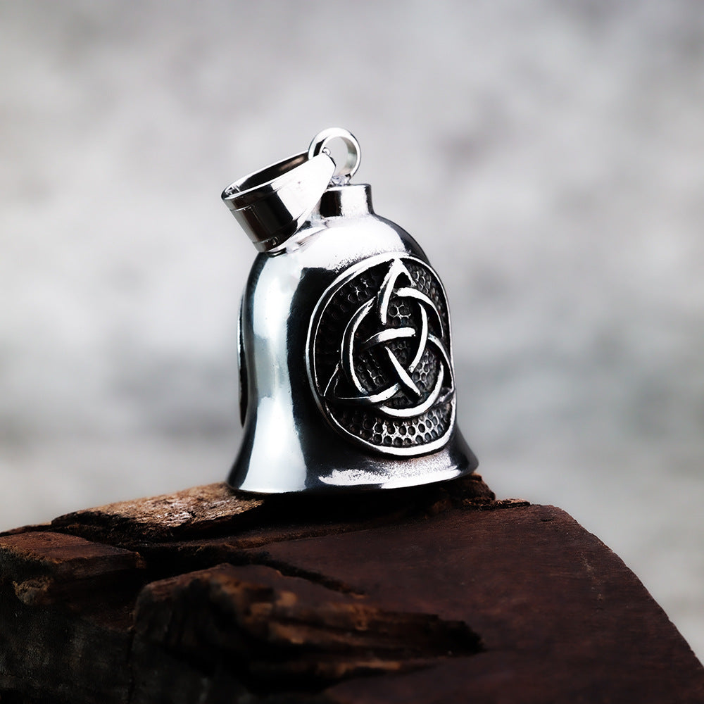 Tree of Life Skull Stainless Steel Men's Pendant Necklace