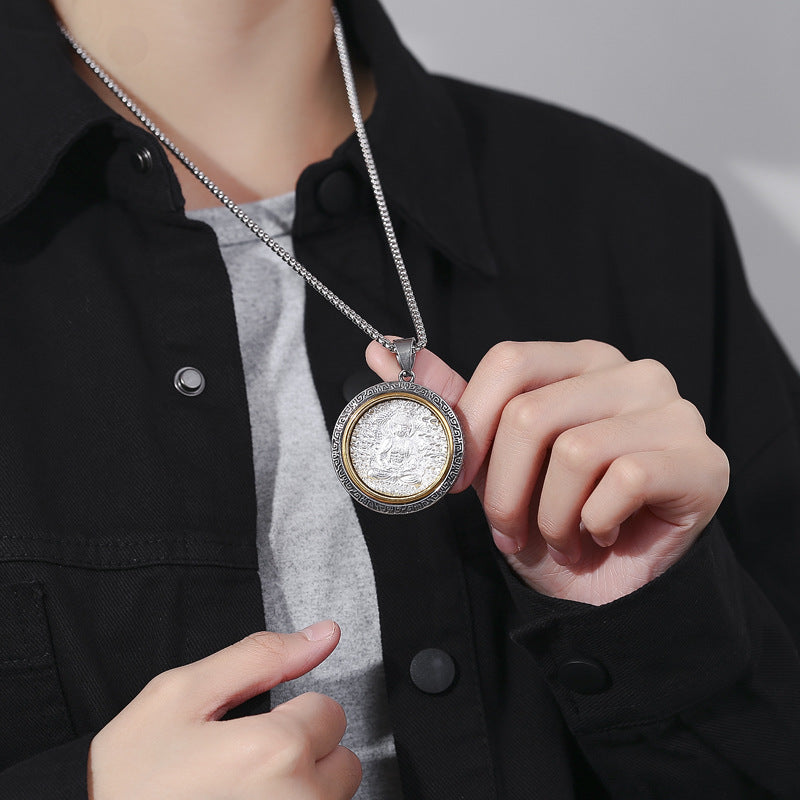 Stainless Steel Necklace – Dainty Zodiac Buddha Charms