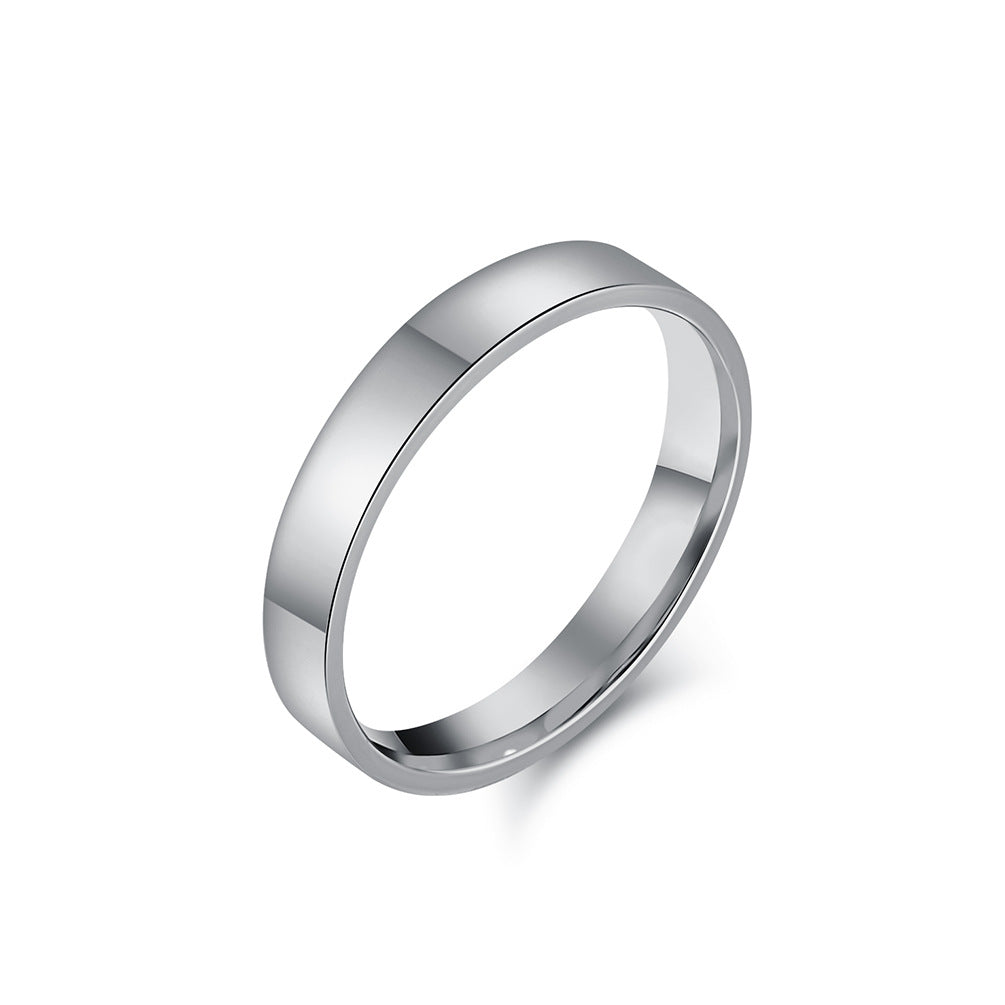 Modern Stainless Steel Ring — Gold / Silver / Black