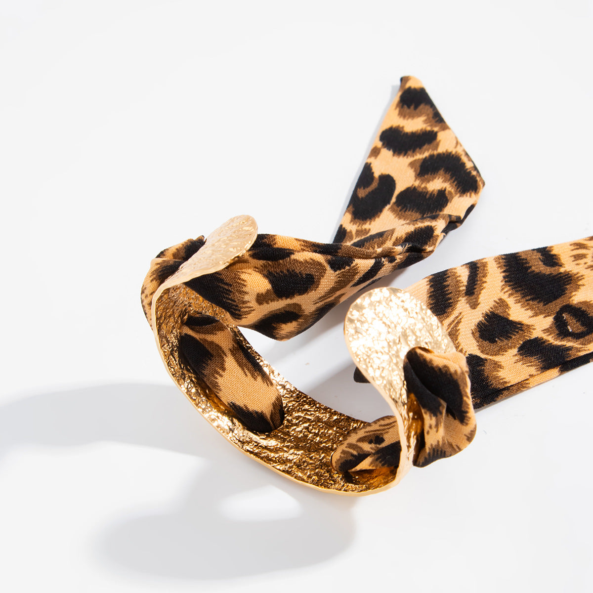 Planderful Silk Scarf Opening Bracelet Vintage Retro Gold Tone For Women Starfish Flower Engraved