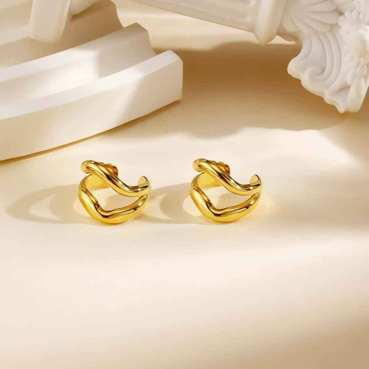 Modern Stainless Steel Earrings