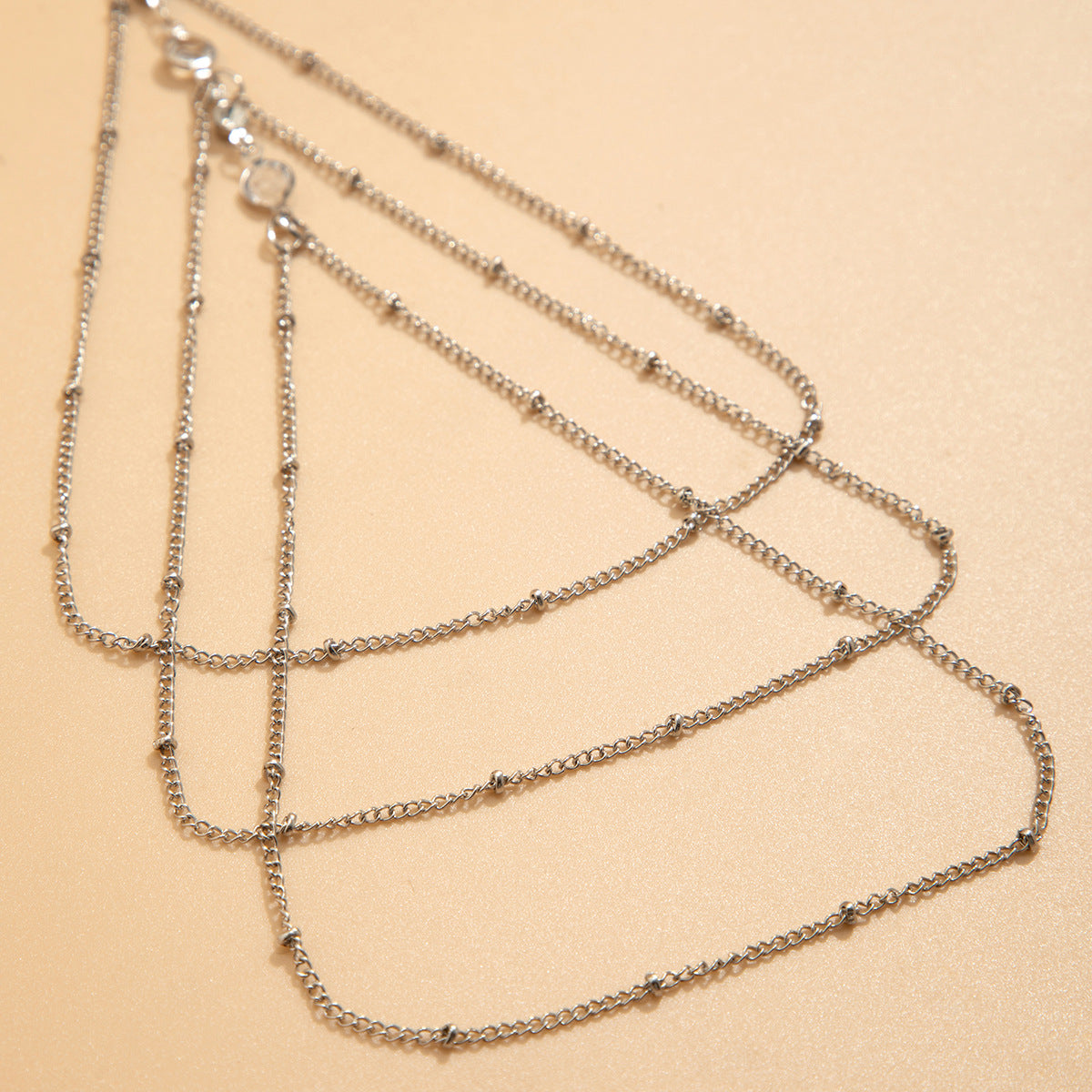 Romantic Su Open Arm Bracelet Metal U-Shaped Chain Arm Chain