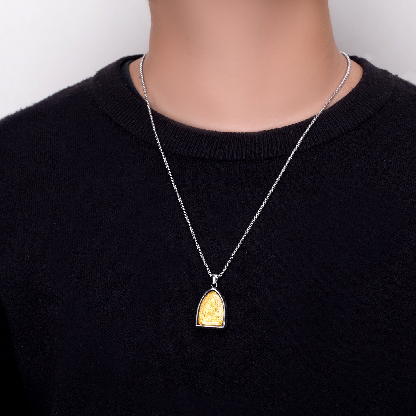Steel Necklace – Vintage Everyday Wear