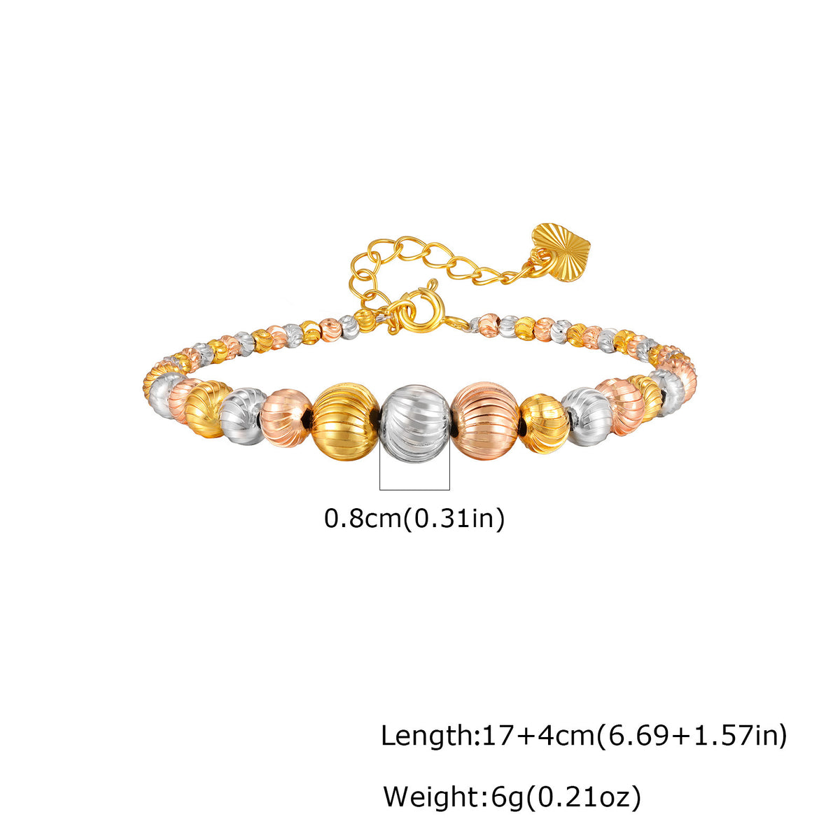 Coordinated Zircon Jewelry Collection – Ring, Bracelet & Earrings