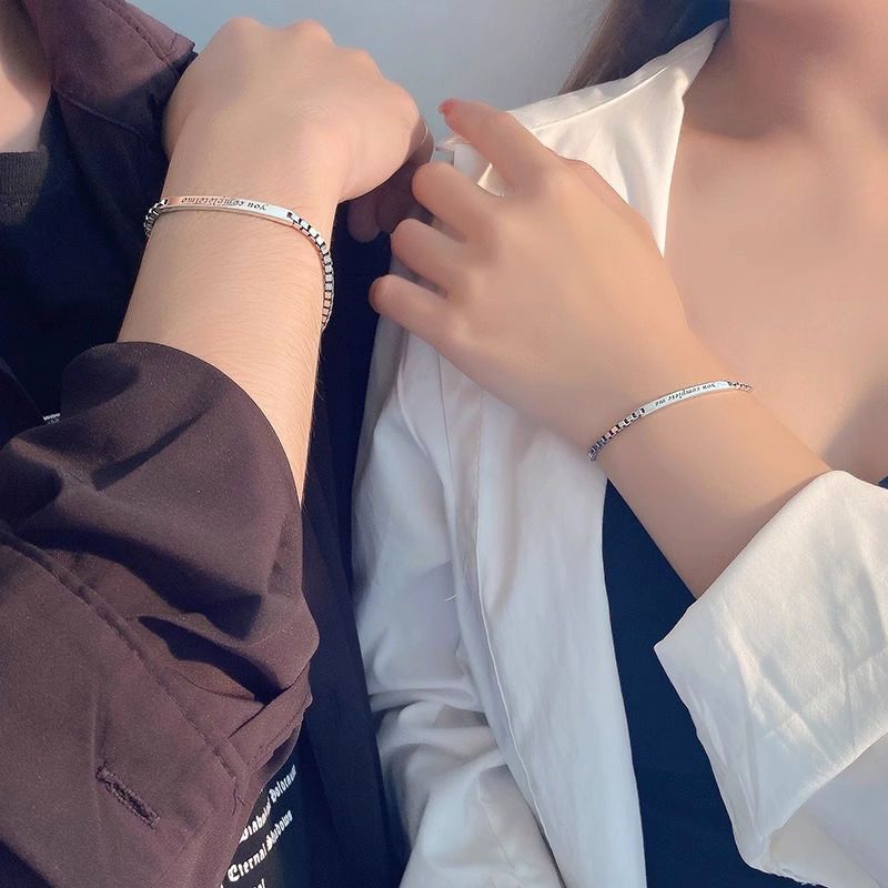Planderful Jewelry Steel Couple Bracelet Unisex Gift