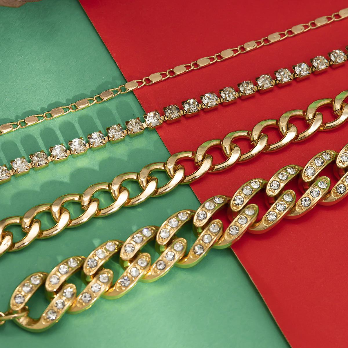 Planderful Vienna Verve Personalized Stackable Bracelet For Trendsetters With Exaggerated Thread Twist Cuban Buckle