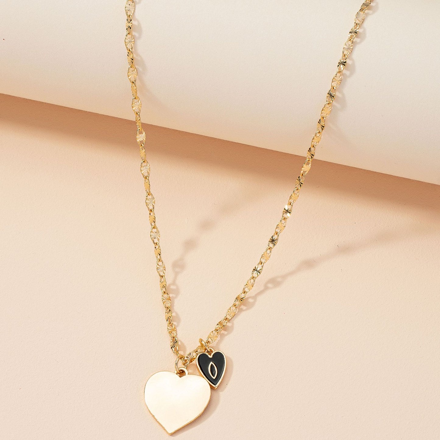 Gilded Love Charm Necklace - Vienna Verve Collection