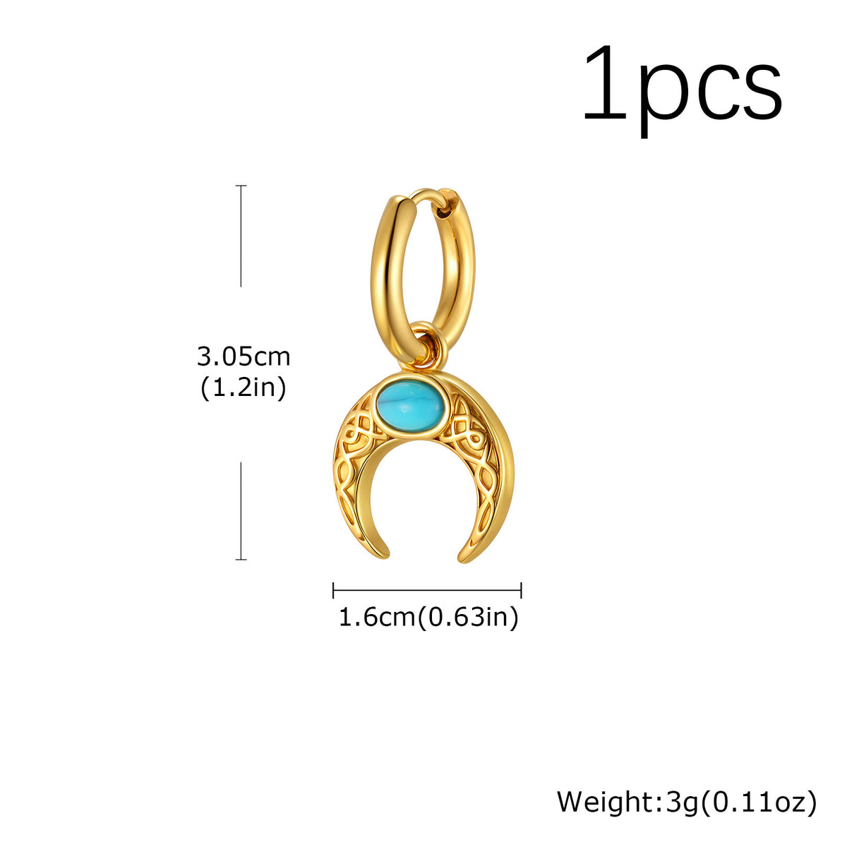 Stainless Steel Vintage Earrings