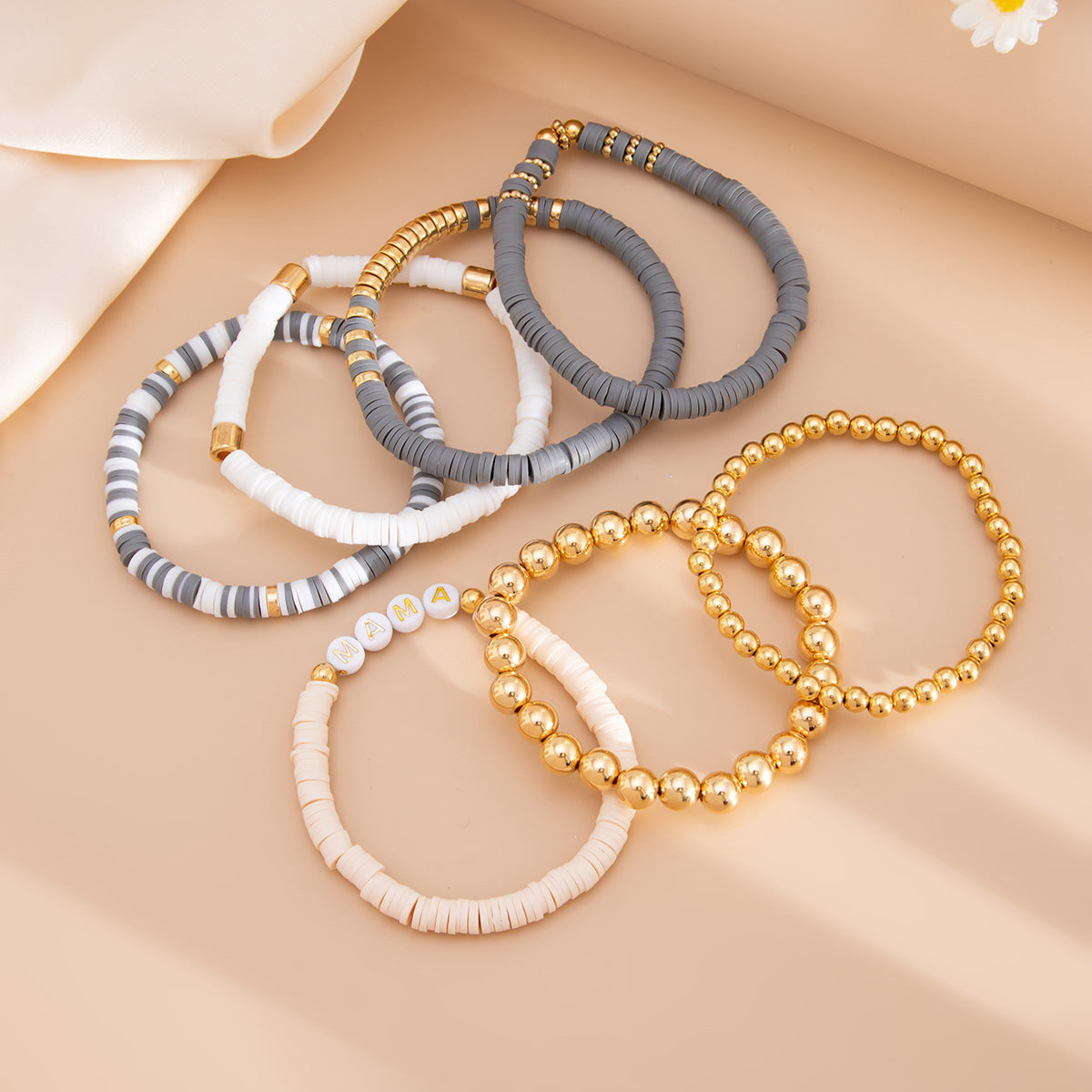 Planderful Vienna Verve Bracelet – Exaggerated Multi-Layered Beaded Design