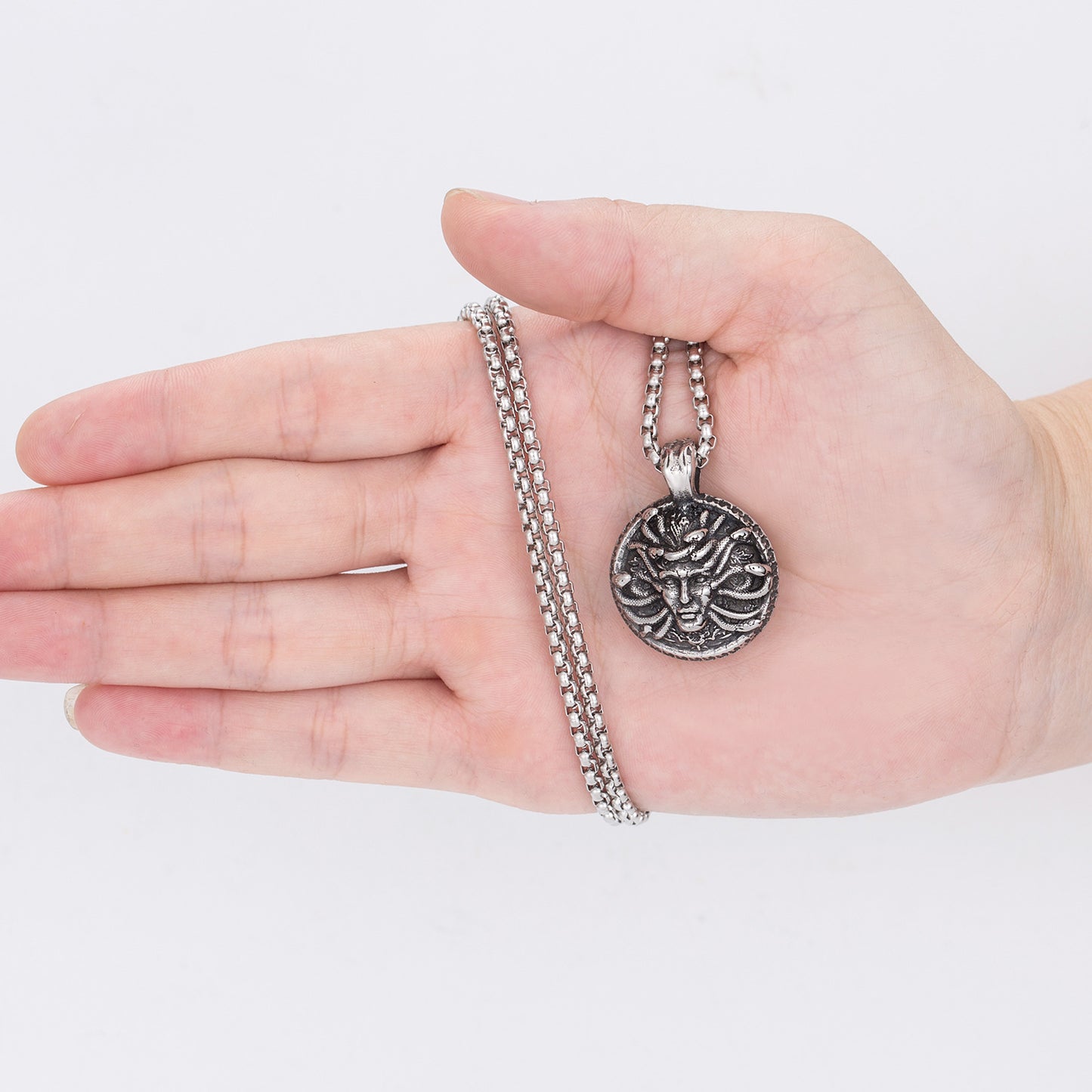Steel Necklace – Statement Men's Necklace