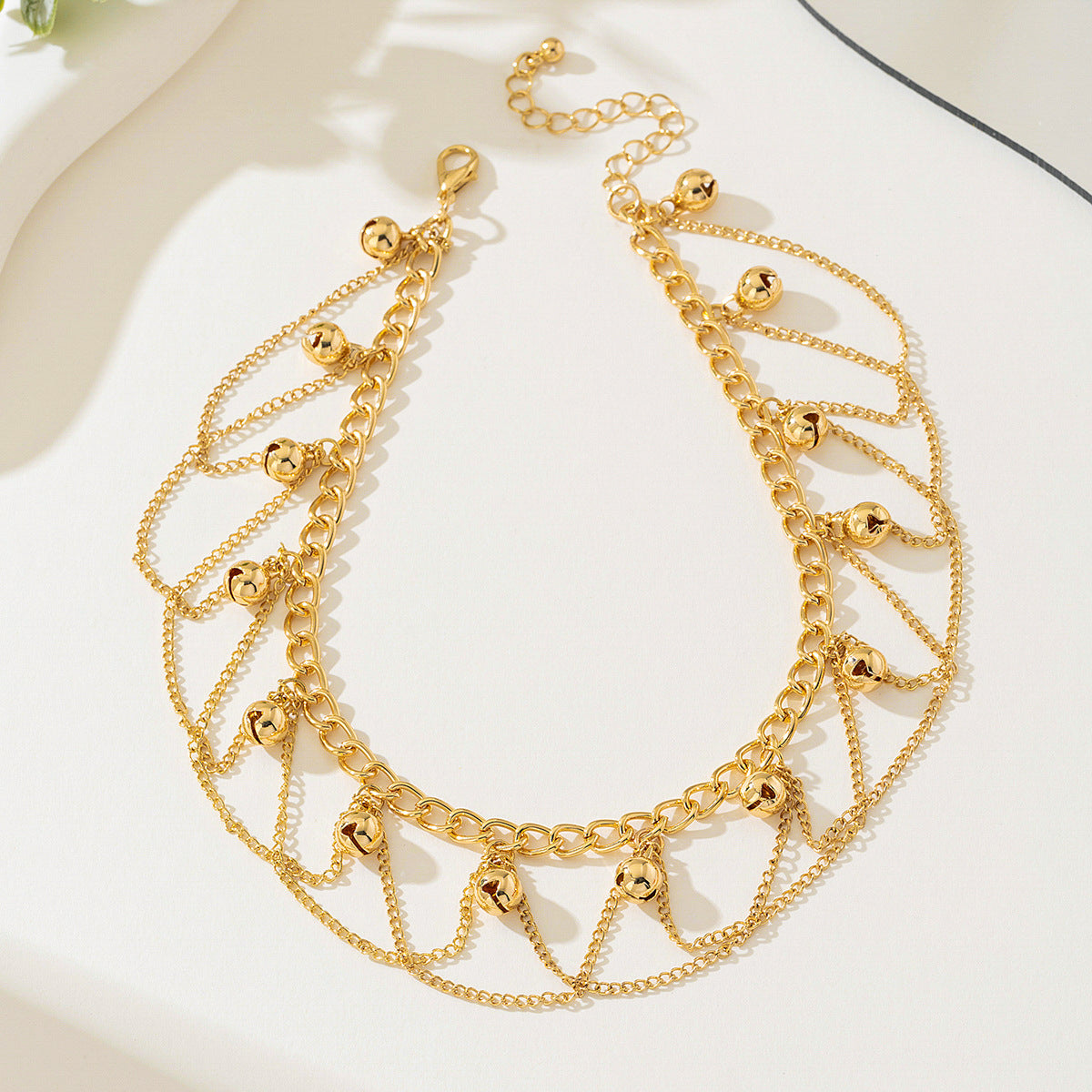 Personalized Retro Gold Arm Chain Bracelet for Women