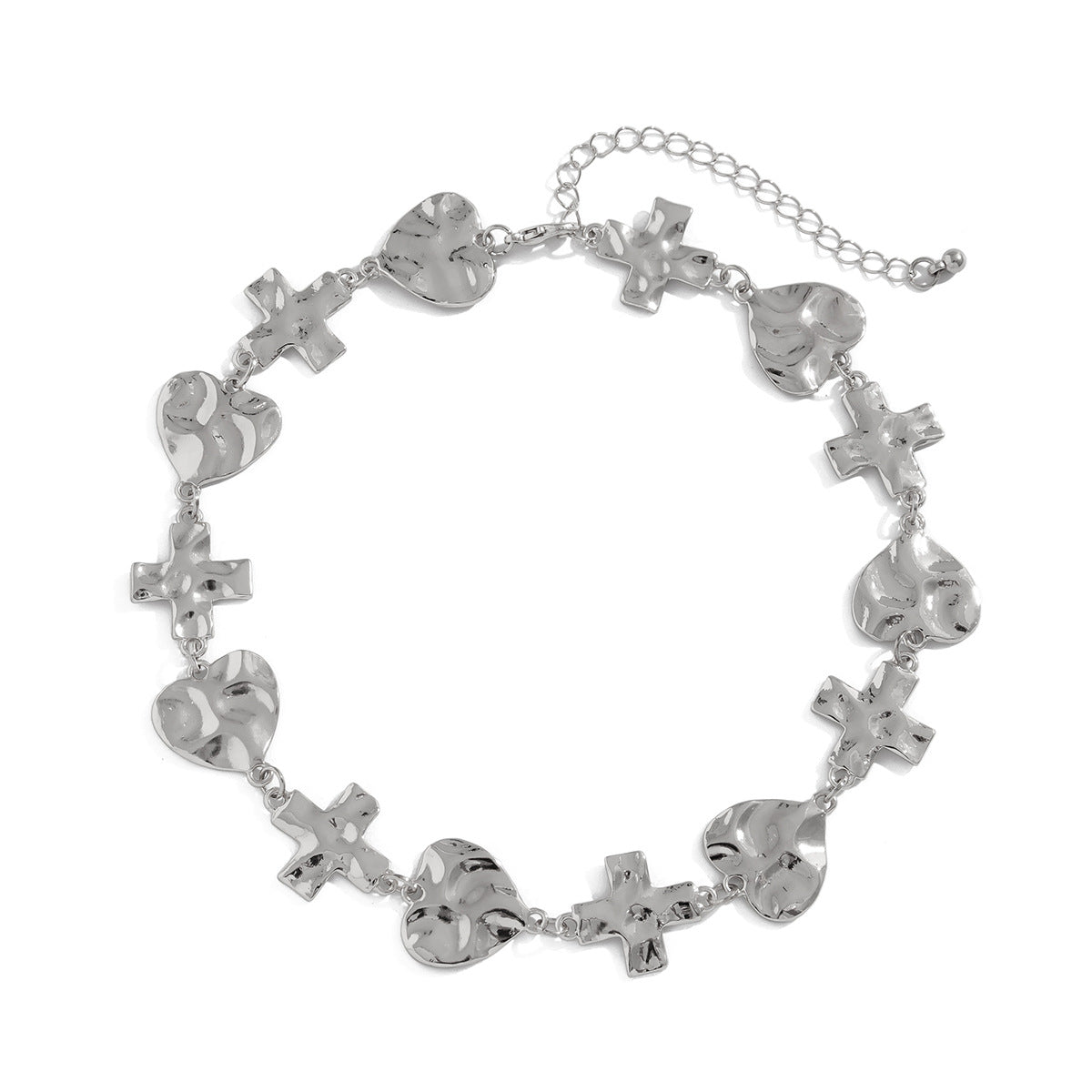 Punk Cross Toggle Necklace Collection