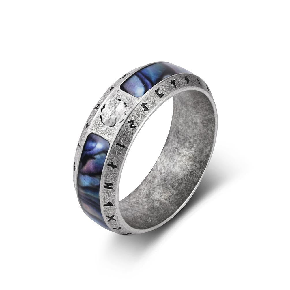 Tree of Life Vintage Stainless Steel Ring for Men