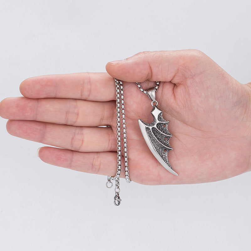 Steel Necklace – Vintage Everyday Wear