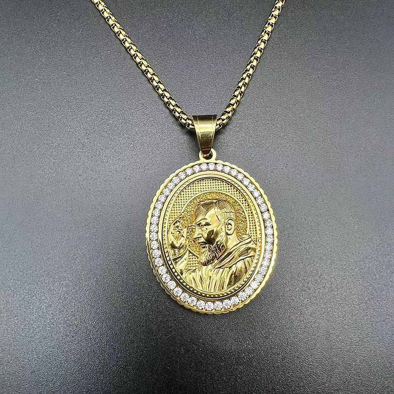 Zircon Necklace – Statement Hip Hop Pendant