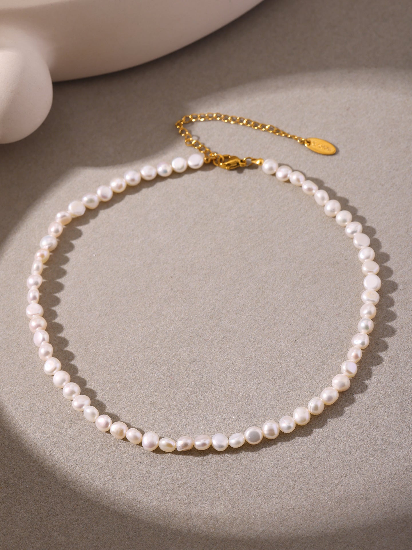 Planderful Freshwater Pearl Necklace Light Luxury Women