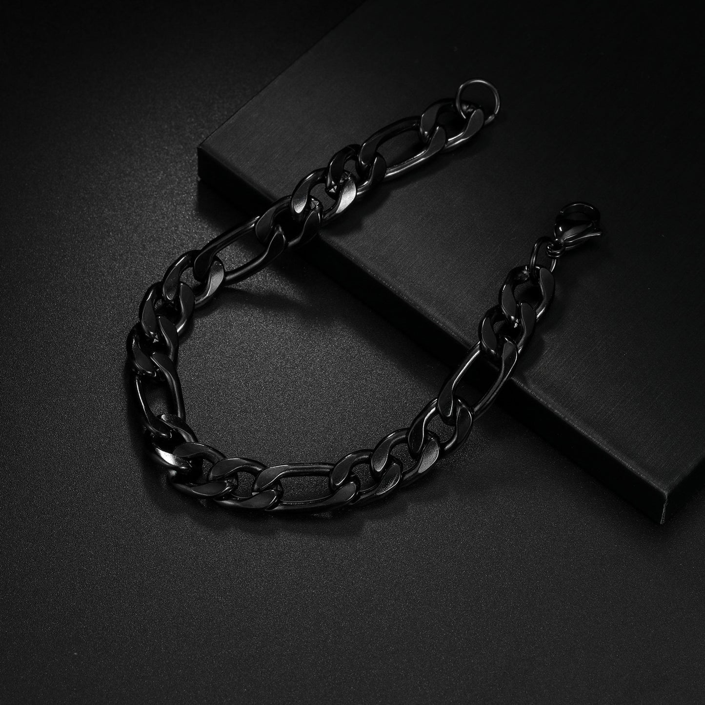 Planderful Everyday Genie Cuban Link Bracelet Bold Durable Stainless Steel Unisex Jewelry For Men Women