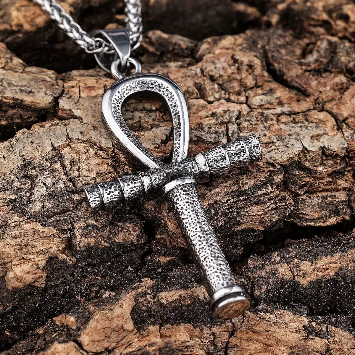 Eye Of Horus Pharaoh Scepter Pendant Necklace Titanium Steel For Men By Planderful Everyday Genie