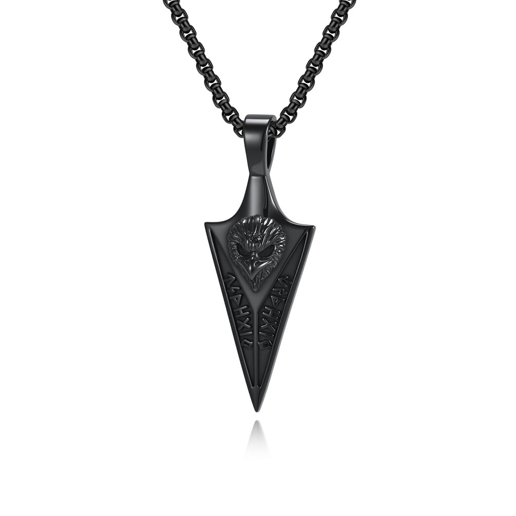 Stainless Steel Viking Vintage Necklace