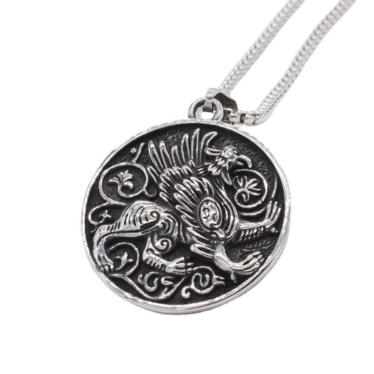 Qilin Pendant Titanium Steel Protection Charm For Men And Unisex By Planderful Gift For Style Conscious Shoppers