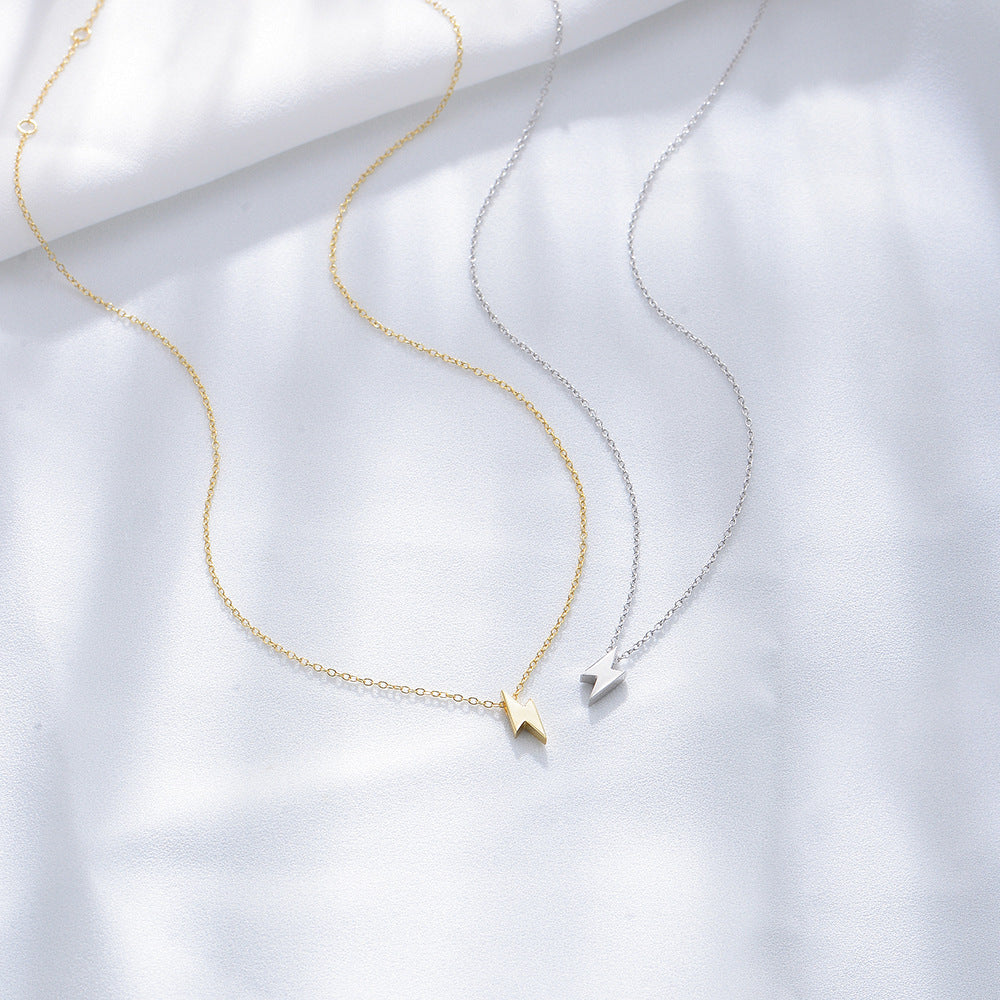 S925 Silver Mini Lightning Necklace Very And