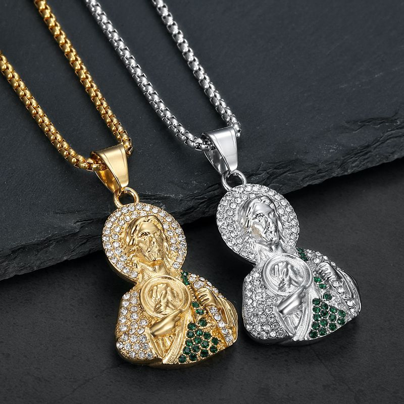 Punk Hip Stainless Steel Pendant Necklace