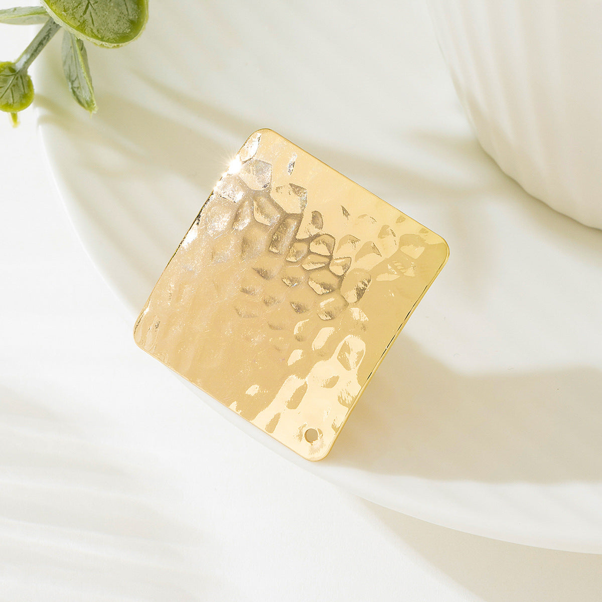 Retro Geometric Metal Ring for Women by Planderful