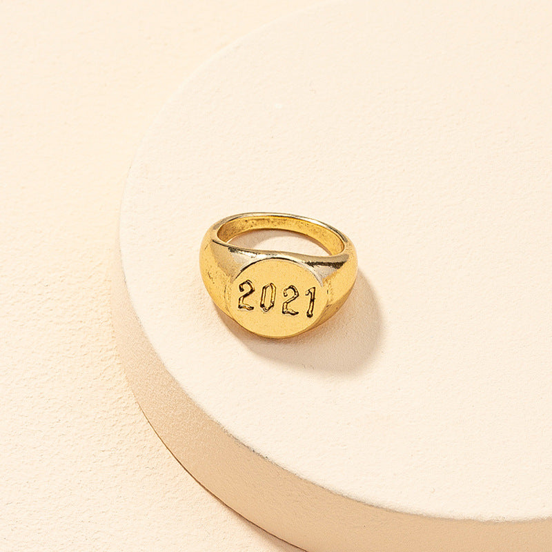 Gothic Number Retro Ring for Instagrammers and Fashionistas