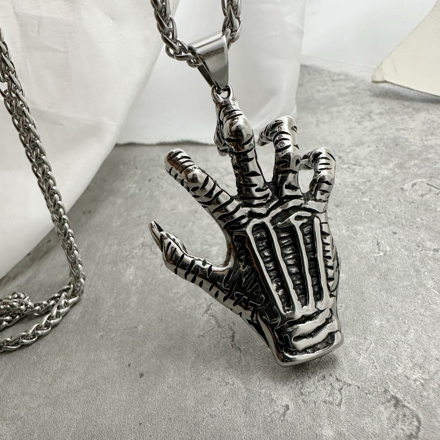 Steel Necklace – Vintage Hip Hop Pendant