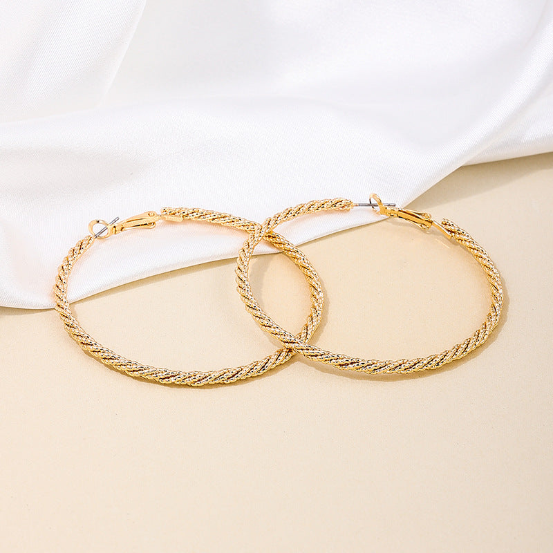 Chic Blogger-Approved Hoop Earrings for Stylish Women