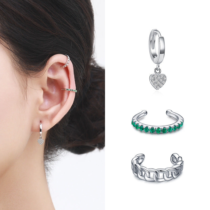 925 Sterling Silver Petite Non-Pierced Ear Clip