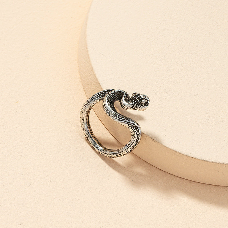 Snake Charm Ring - Vintage Style Jewelry Wholesale for Women