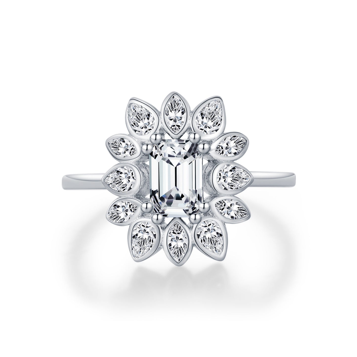 Planderful Everyday Genie Ring – Luxury Sterling Silver with Shining Zircon