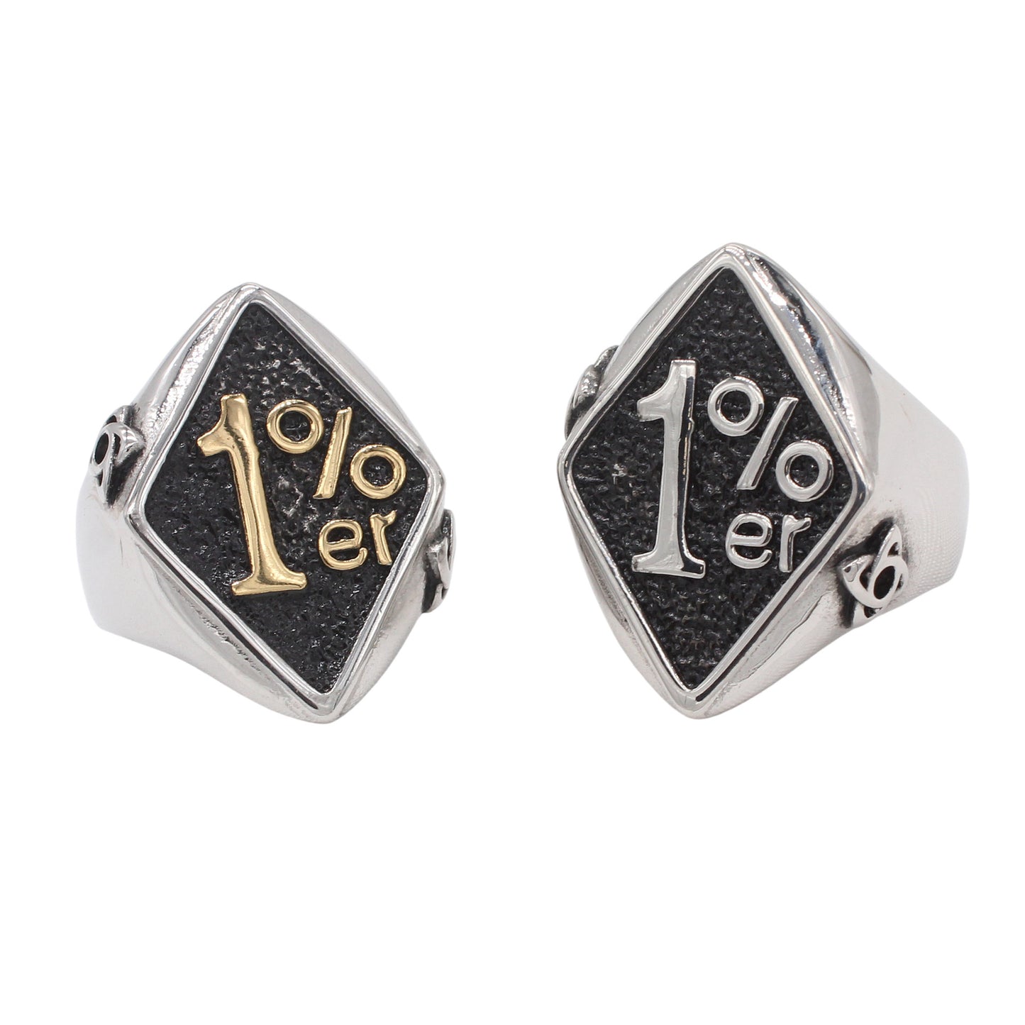 Planderful Jewelry Vintage Stainless Steel Ring With European American Style And Everyday Genie Collection