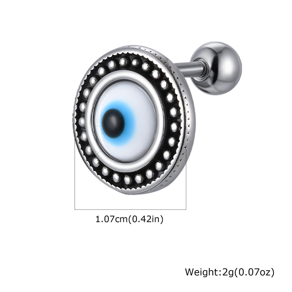 Stainless Steel Single Earring