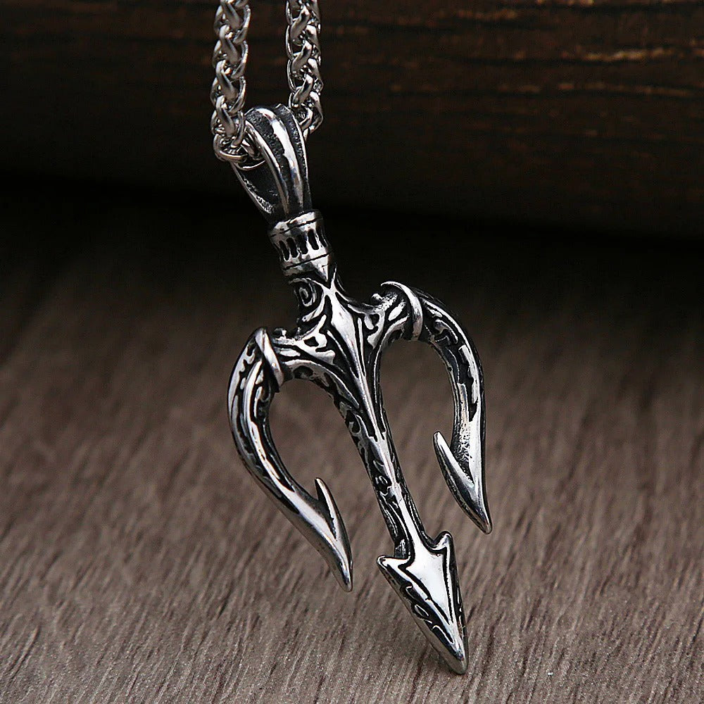 Punk Stainless Steel Pendant Necklace