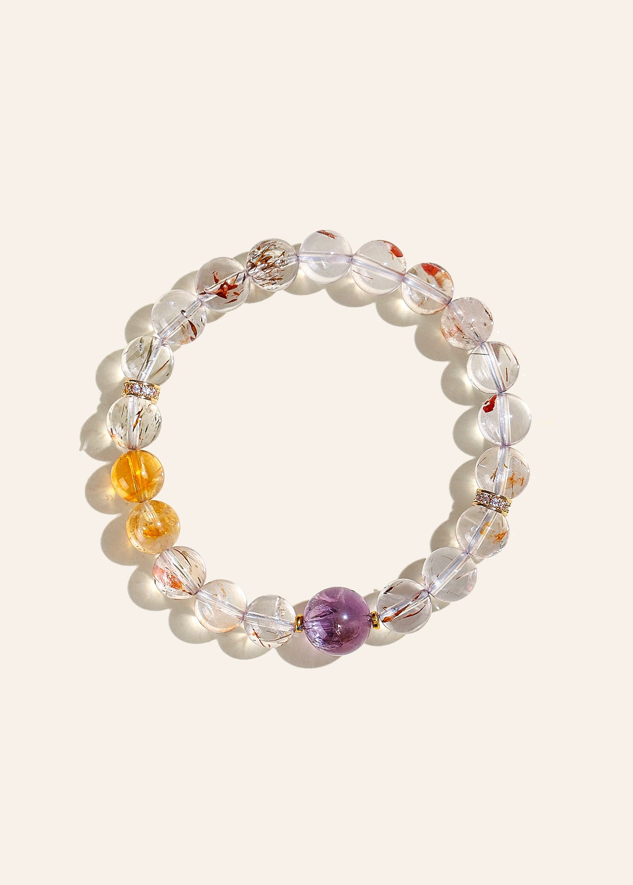 Planderful Fortune's Favor Bracelet – Elegant Crystal Beaded Design