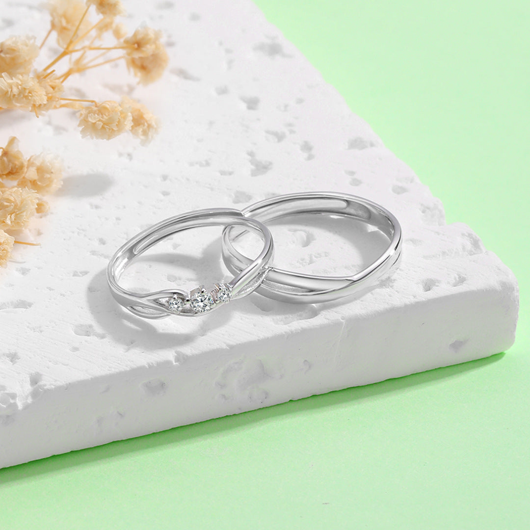 Planderful Everyday Genie – Elegant Light Luxury Couple Ring