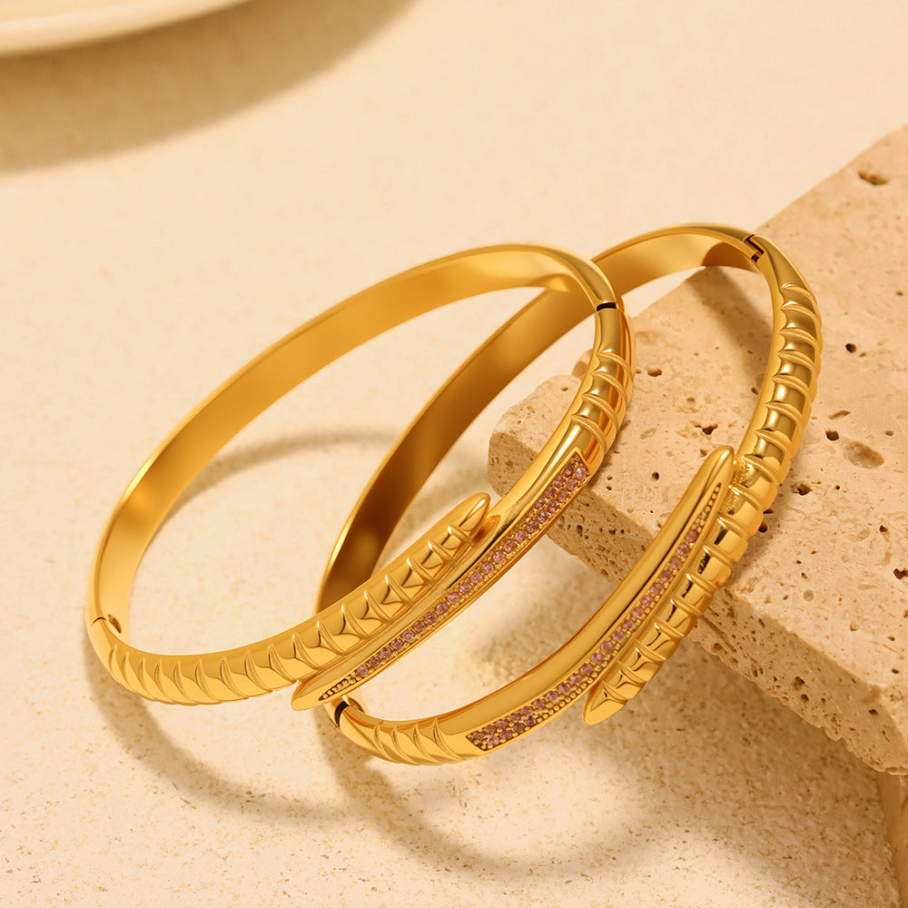 Planderful Everyday Genie Zircon Opening Bracelet Women