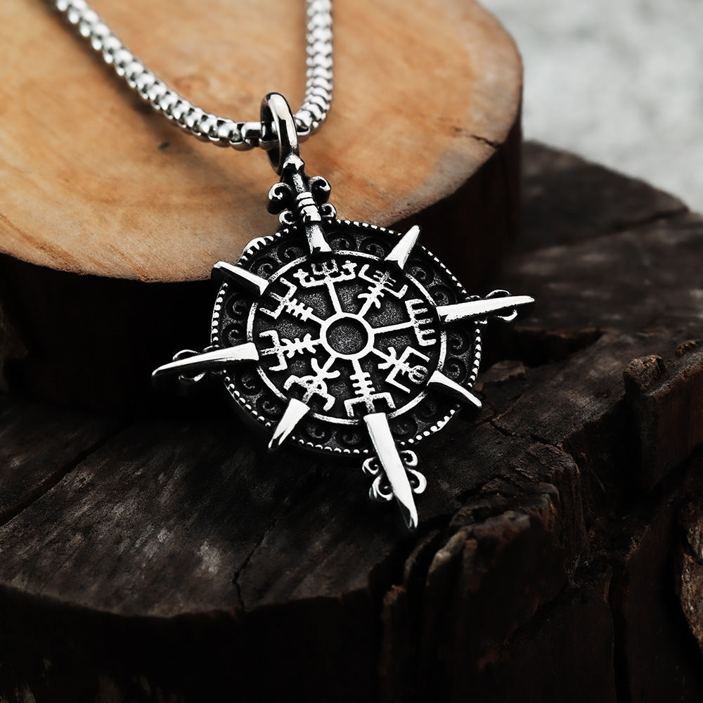 European and American Style Nordic Viking Pendant Necklace