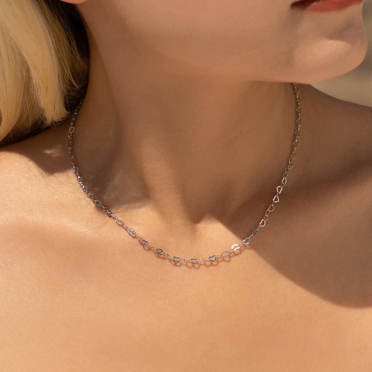 925 Sterling Silver Pendant-Free Chain Necklace