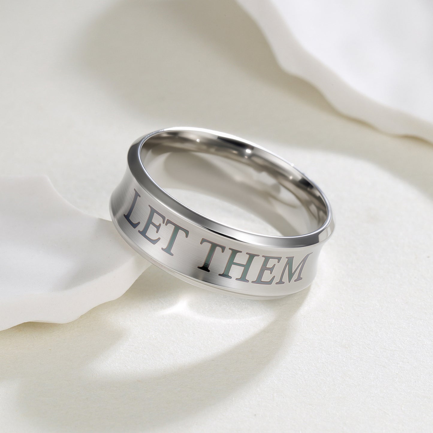 Planderful Everyday Genie Glossy Unisex Couple Ring