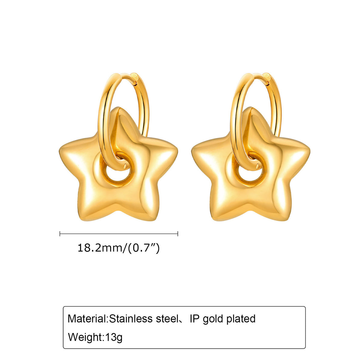 Sculptural Charm Hoop Earrings — Three Designs